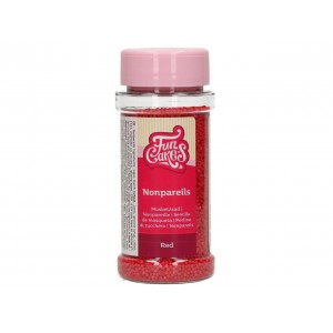 Захарна декорация FunCakes топ топ Red 80 г